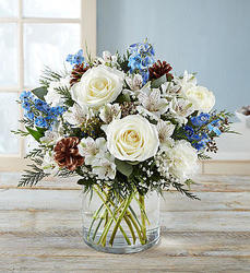Winter Wishes Bouquet Davenport Florist - Same Day Flower Delivery - Flower Power 